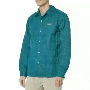 Men's Shirts & Tops‎ Columbia Landroamer™ Quilted Shirt Jacket Cold Warm Snow